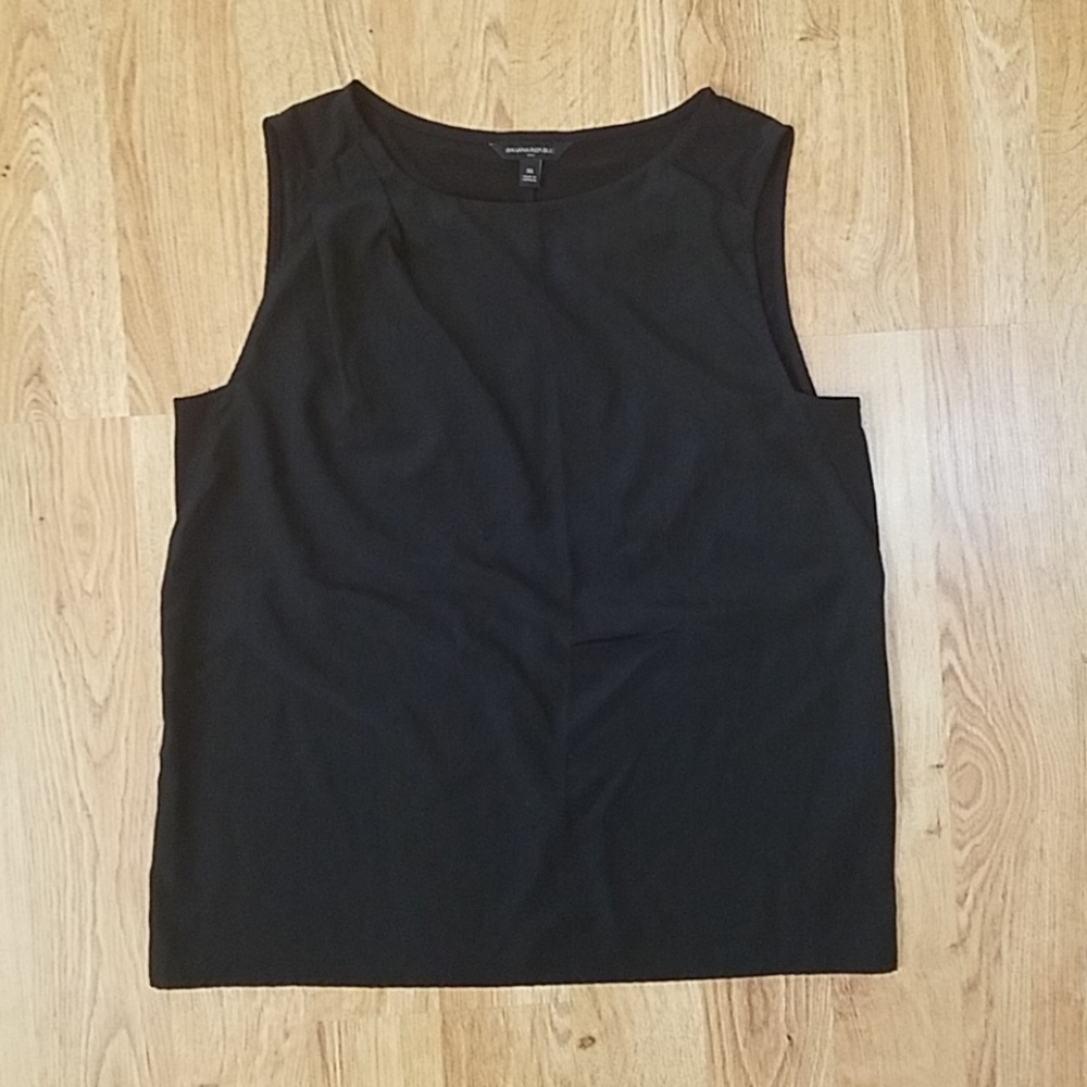 Black Banana Republic Sleeveless Blouse